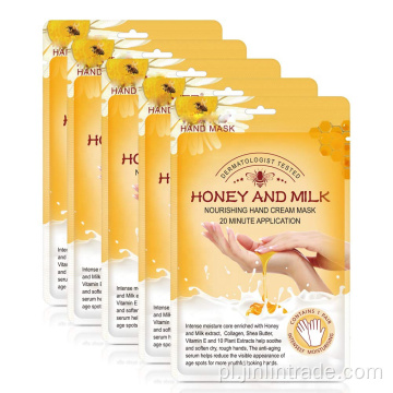 Hurtownie OEM ODM Collagen Honey Milk Hand Maska